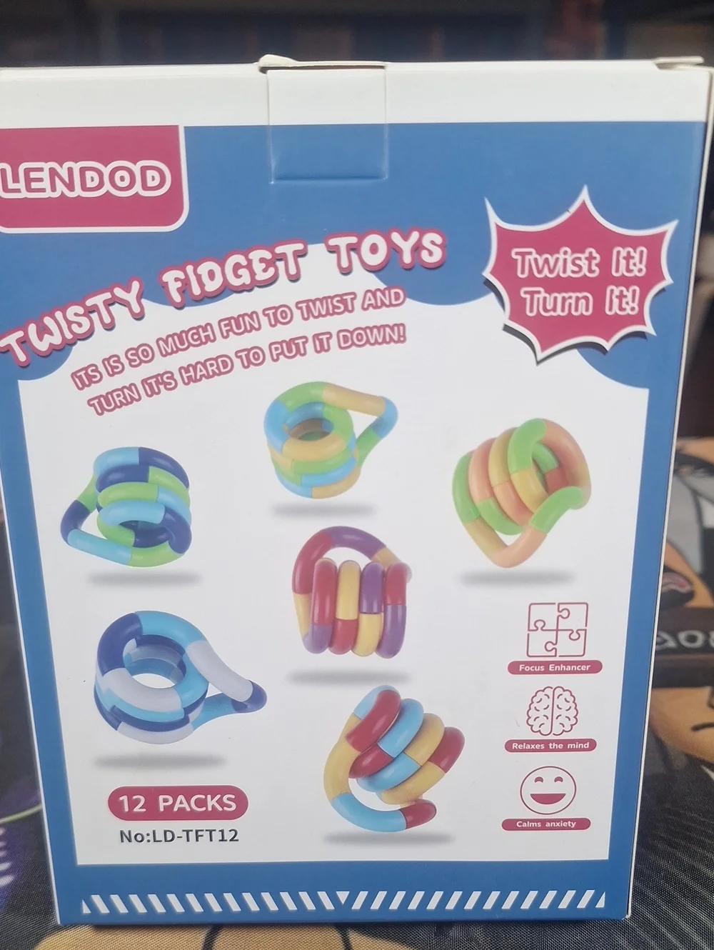 Twisty Fidget Toys - Multicolor